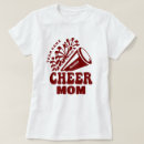 Search for cheer mom tshirts Red