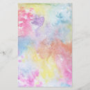 Search for galaxy stationery paper Watercolor