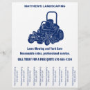 Search for tear off flyers Landscaping business