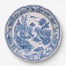 Search for chinoiserie plates Blue and white