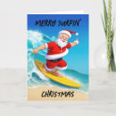 Search for surfing christmas cards Beach