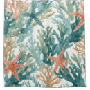 Search for coral beach shower curtains Starfish
