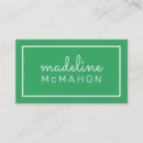 Search for preppy business cards Simple