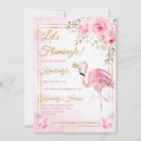 Search for lets flamingle birthday invitations Modern typography