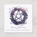Search for wreath business cards Purple