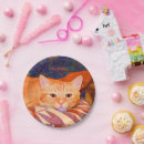 Search for cat paper plates Orange