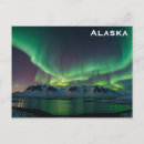 Search for northern lights postcards Alaska