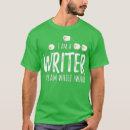 Search for writer tshirts Editing