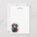 Search for labrador personal stationery Black labrador retriever
