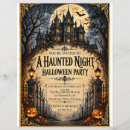 Search for halloween flyers Haunted house