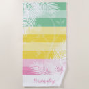 Search for palm trees beach towels Striped