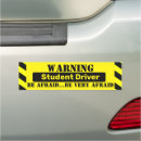 Search for student driver bumper stickers Humor