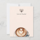 Search for coffee thank you cards Heart