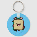 Search for toast keychains Bacon