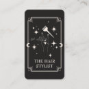 Search for celestial business cards Hairdresser
