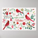 Search for christmas cardinal art Holly
