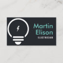 Search for electrical business cards Electrician