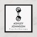 Search for brain business cards Minimalist