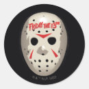 Search for friday the 13th stickers Horror movie