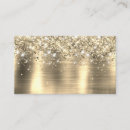 Search for gold foil place cards Glitter