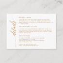 Search for gold foil wedding enclosure cards Simple