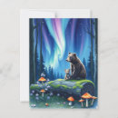 Search for northern lights postcards Woods