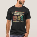 Search for born in 1955 tshirts Old