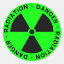 Search for radiation stickers Green