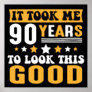 Search for 90th birthday posters 90 years old