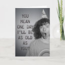 Search for surprise birthday cards Black and white
