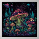 Search for glow in the dark posters Psychedelic