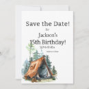 Search for boys sleepover invitations Backyard party