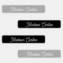 Search for waterproof name labels Do it yourself