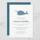 Search for narwhal invitations Cute