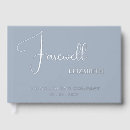 Search for dusty blue guest books Modern