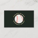 Search for baseball coach business cards Sports