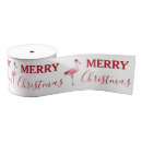 Search for christmas flamingo ribbon Xmas