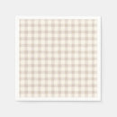 Search for brown plaid napkins Fall