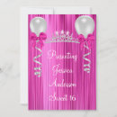 Search for formal sweet 16 invitations Silver