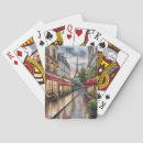 Search for paris playing cards Watercolor
