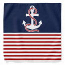Search for red and white bandanas Navy blue