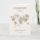Search for travel wedding invitations World map