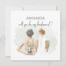 Search for green bridesmaid cards Maid of honor