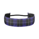 Search for blue headbands Plaid