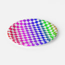 Search for purple gingham paper plates Blue