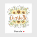 Search for large sunflower stickers For her