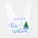 Search for first christmas baby bibs Baby boy