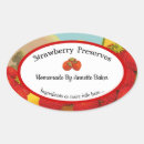 Search for strawberry jam stickers Vintage