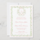 Search for preppy wedding invitations Crest
