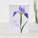 Search for iris birthday cards Flower